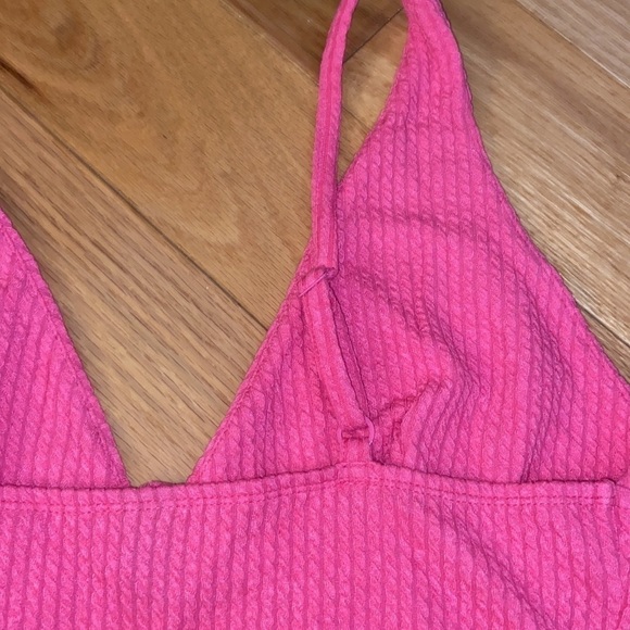 Wild Fable ribbed bodysuit in berry pink, NWT, size L - Picture 8 of 9